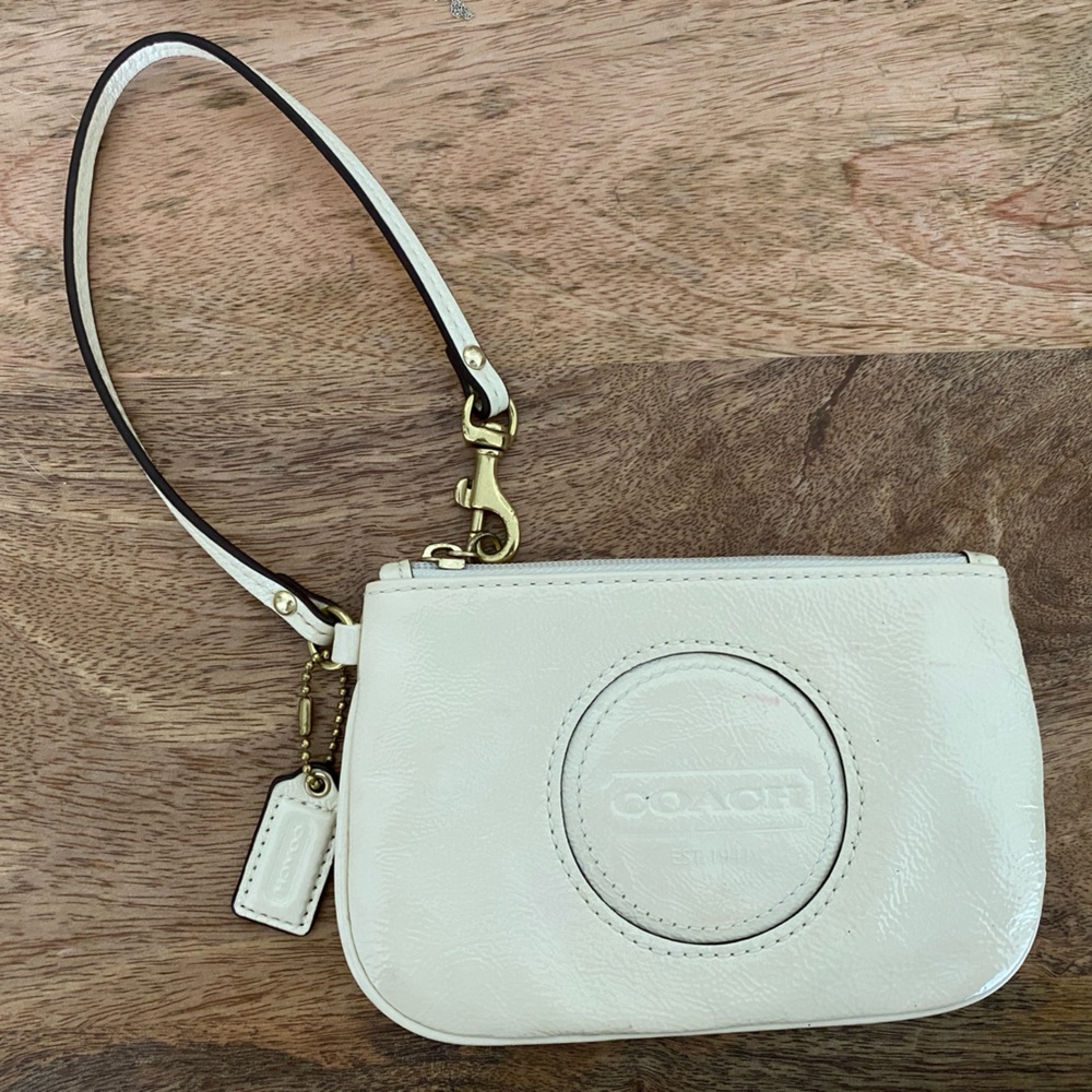 Coach 1941 Patent Leather Logo Bag